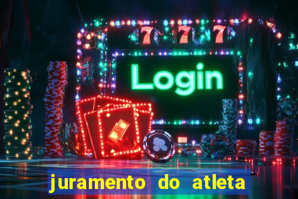 juramento do atleta jogos internos